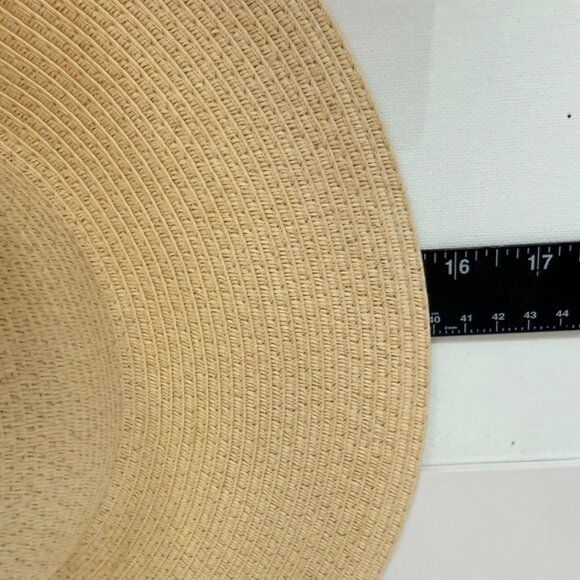 Densley Floppy Wide Brim Hat Straw Sun Protection Amazing Flamingo Embroidered